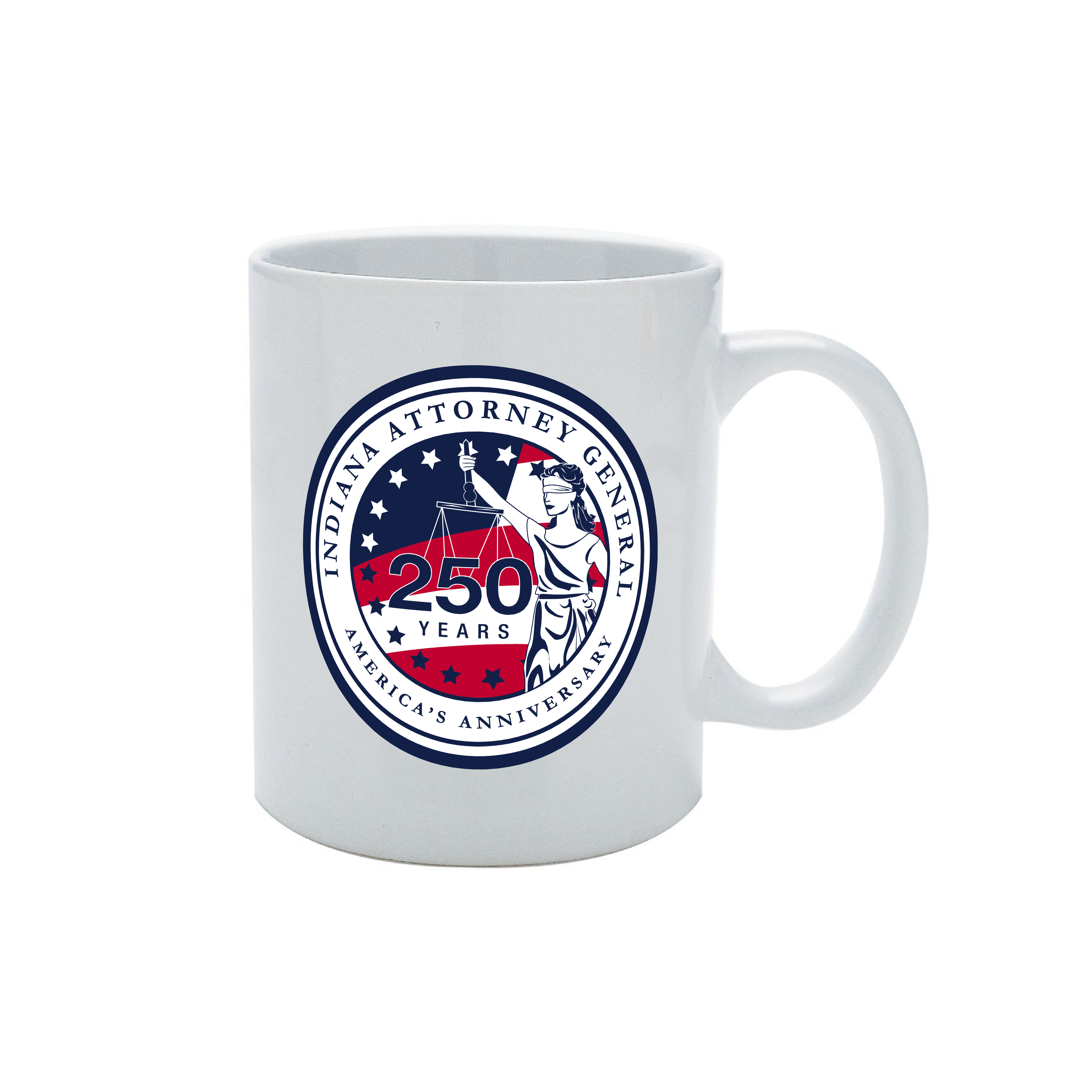 White Ceramic Mug 11 Oz - 250 AG