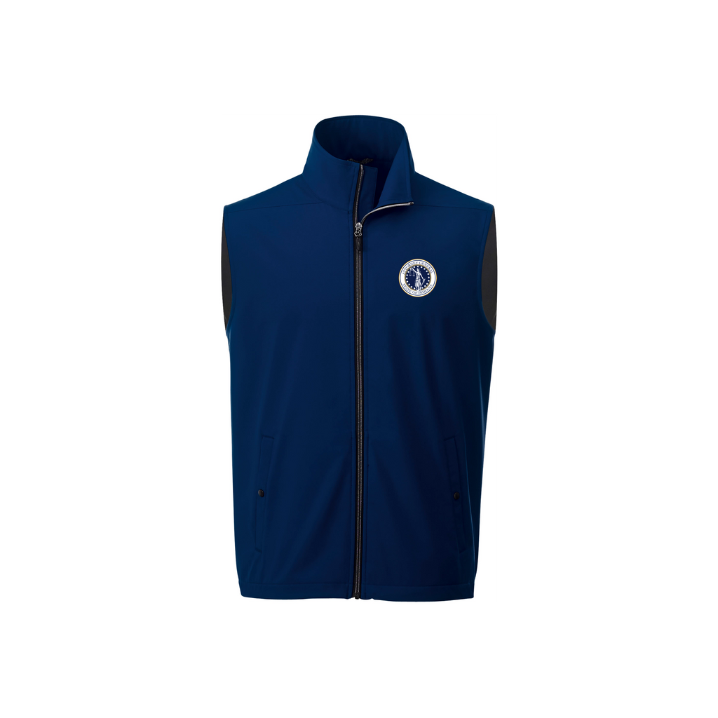 Men's WARLOW Waterproof Softshell Vest - Official Seal