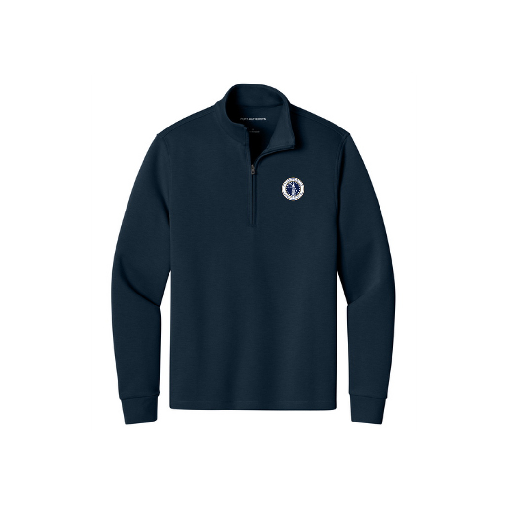 Port Authority® Wearever Signature Double Pique 1/4-Zip - Official Seal